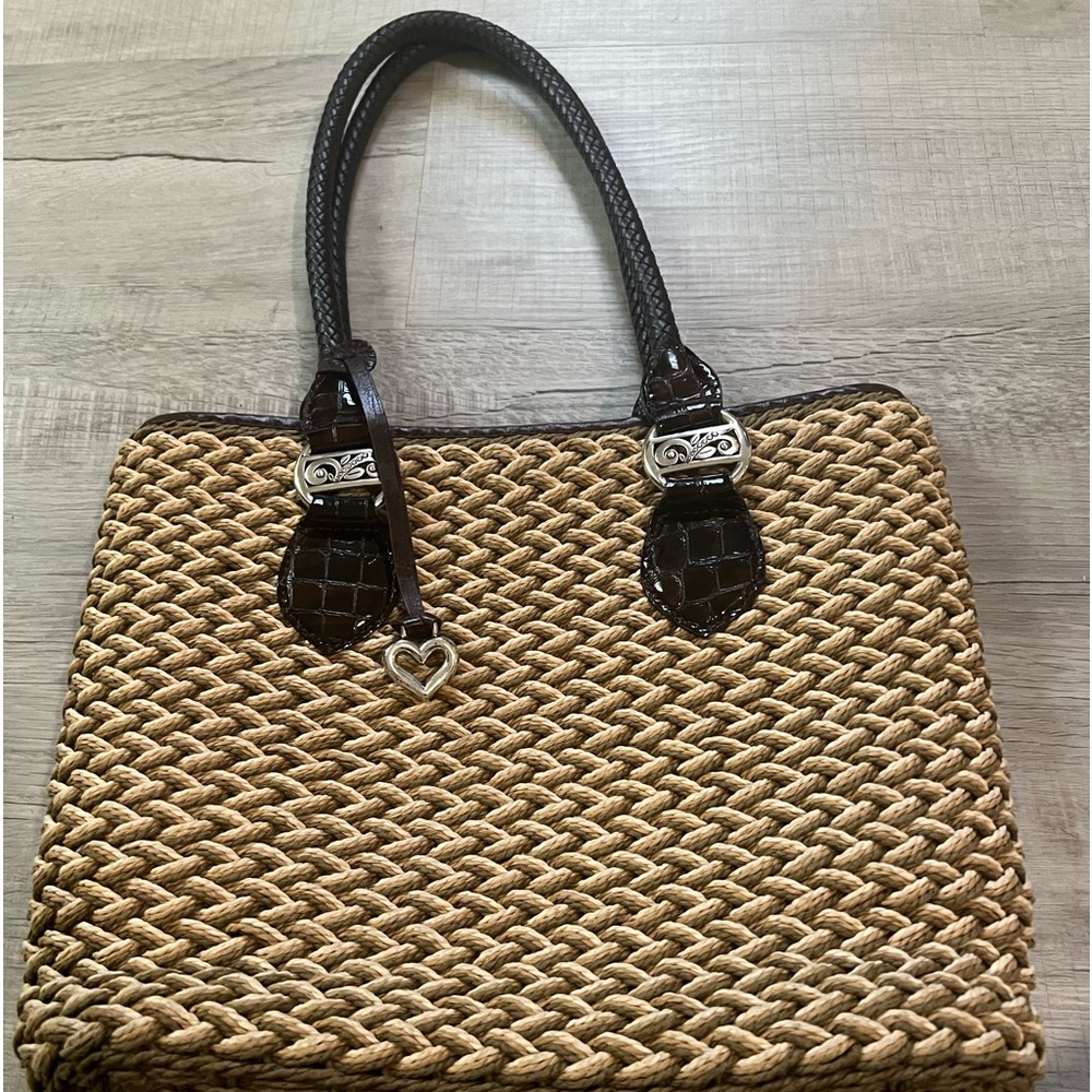 Brighton straw handbag